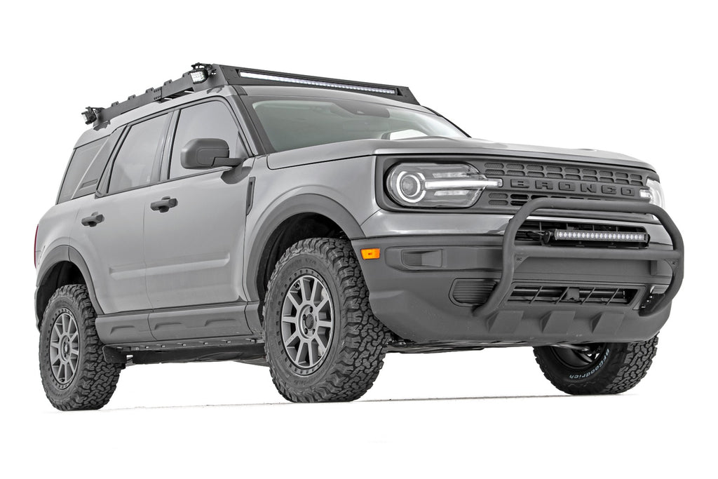 Nudge Bar 20 Inch Black Series Single Row LED 21-Up Ford Bronco Sport Rough Country