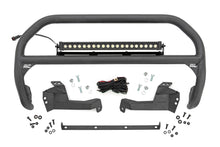 Load image into Gallery viewer, Nudge Bar 20 Inch Black Series w/ White DRL Single Row LED 21-Up Ford Bronco Sport Rough Country
