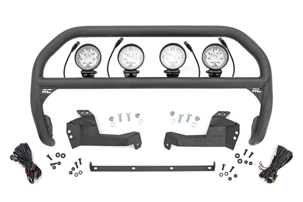 Rough Country Mounting Brackets(Lighting) Nudge Bar 4 Inch Round Led (x4) 21-Up Ford Bronco Sport 4WD Rough Country - 51044