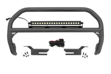 Load image into Gallery viewer, Rough Country Bumper Bull Bar Nudge Bar 20 Inch Black Series Single Row LED 21-Up Ford Bronco 4WD Rough Country - 51046