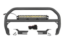 Load image into Gallery viewer, Rough Country Bumper Bull Bar Nudge Bar 20 Inch Chrome Series Single Row LED 21-Up Ford Bronco 4WD Rough Country - 51048