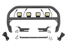 Load image into Gallery viewer, Rough Country Bumper Bull Bar Nudge Bar 3 Inch Osram Wide Angle Led (x4) 21-Up Ford Bronco 4WD Rough Country - 51050