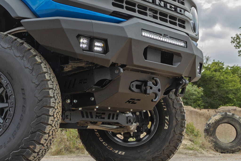 Hidden Winch Mount All Models Ford Bronco 4WD 21-Up Rough Country