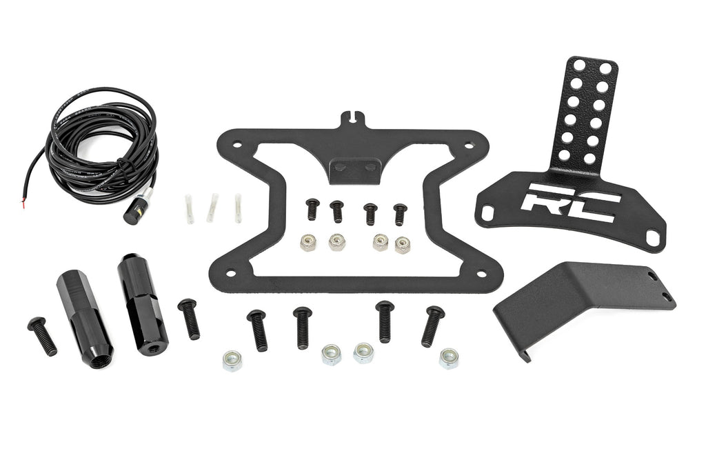 License Plate Relocation Bracket Ford Bronco 4WD 21-Up Rough Country