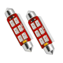 Load image into Gallery viewer, ORACLE Lighting Bulbs Oracle 44MM 6 LED 3-Chip Festoon Bulbs (Pair) - Green SEE WARRANTY
