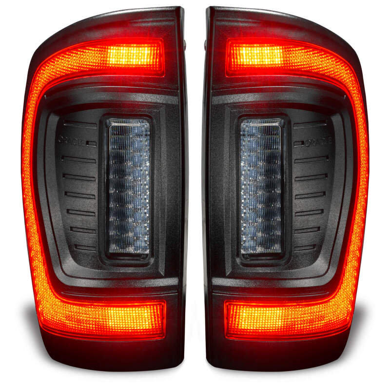 ORACLE Lighting Tail Lights Oracle Lighting 2016-2023 Gen 3 Toyota Tacoma Flush Style LED Tail Lights SEE WARRANTY