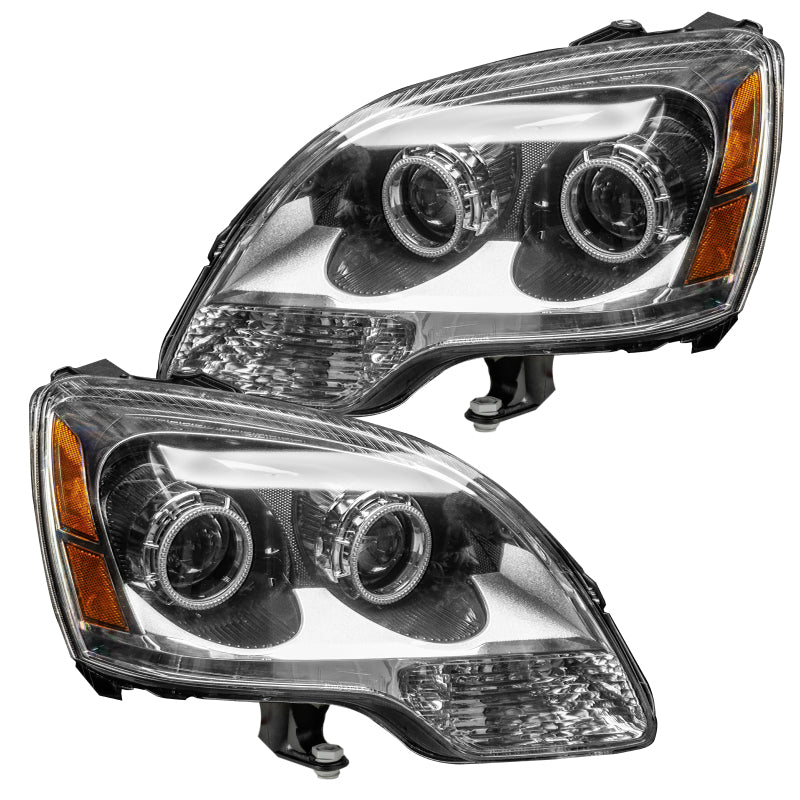 ORACLE Lighting Headlights Oracle Lighting 08-12 GMC Acadia Non-HID Pre-Assembled LED Halo Headlights-UV/Purple SEE WARRANTY