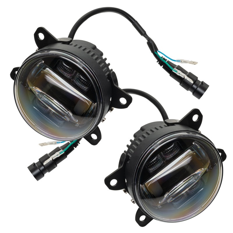 ORACLE Lighting Fog Lights Oracle 4in High Performance LED Fog Light (Pair) - 6000K SEE WARRANTY