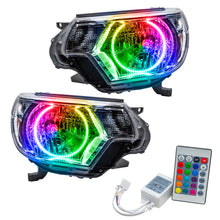 Load image into Gallery viewer, ORACLE Lighting Headlights Oracle 12-15 Toyota Tacoma SMD HL - ColorSHIFT w/ Simple Controller SEE WARRANTY