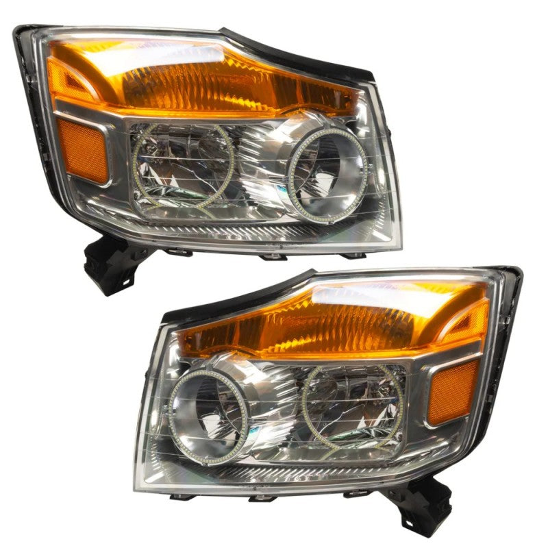 ORACLE Lighting Headlights Oracle 08-14 Nissan Armada SMD HL - ColorSHIFT w/ BC1 Controller