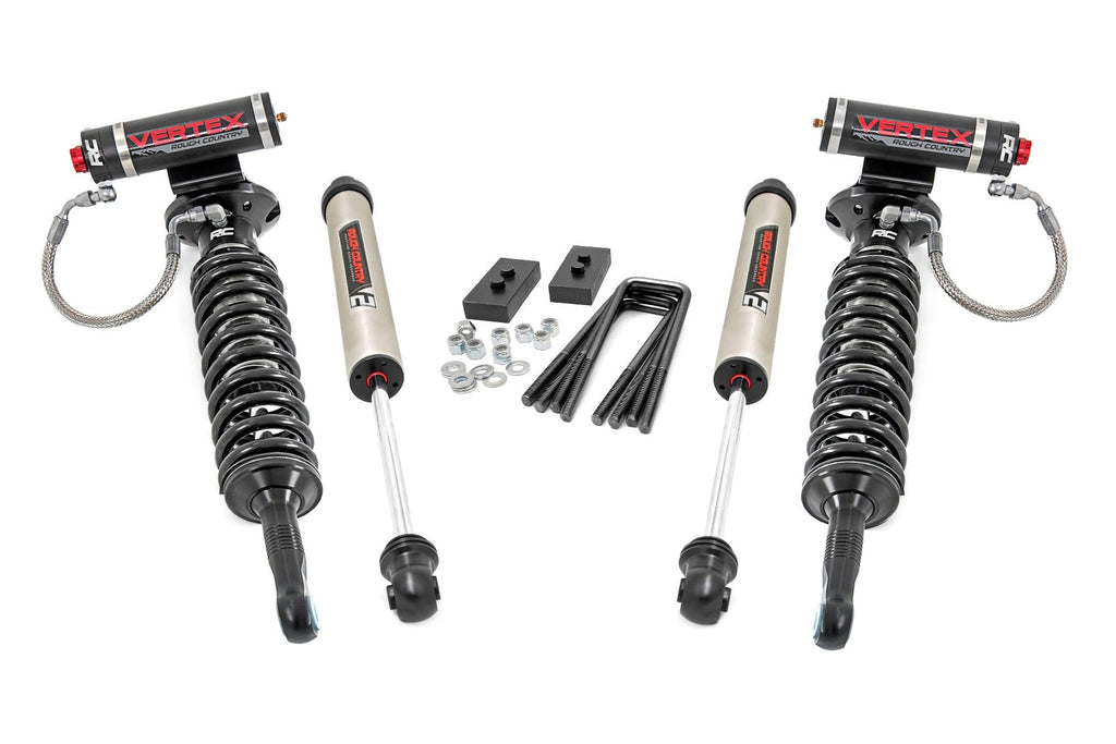 Rough Country Lift Kits 2 Inch Ford Leveling Lift Kit Vertex and V2 09-13 Ford F-150 Rough Country - 52257