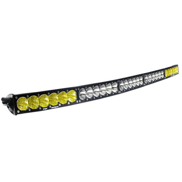 Baja Designs LED Light Bars 50 Inch LED Light Bar Amber/White Dual Control Pattern OnX6 Arc Series Baja Designs - 525003DC