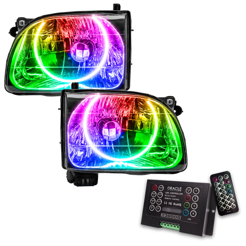 ORACLE Lighting Headlights Oracle 01-04 Toyota Tacoma SMD HL - ColorSHIFT w/ 2.0 Controller SEE WARRANTY