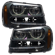 Load image into Gallery viewer, ORACLE Lighting Headlights Oracle 02-09 Chevrolet Trail Blazer SMD HL - ColorSHIFT w/ BC1 Controller