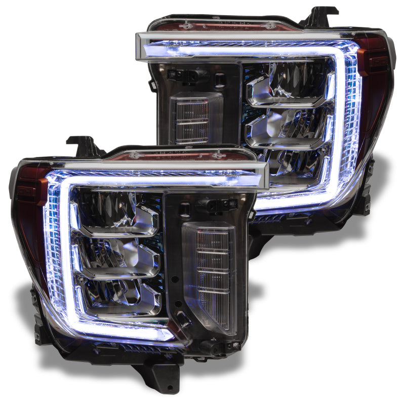 ORACLE Lighting Headlights Oracle 20-21 GMC Sierra 2500/3500 HD RGB+W Headlight DRL Upgrade Kit - ColorSHIFT SEE WARRANTY