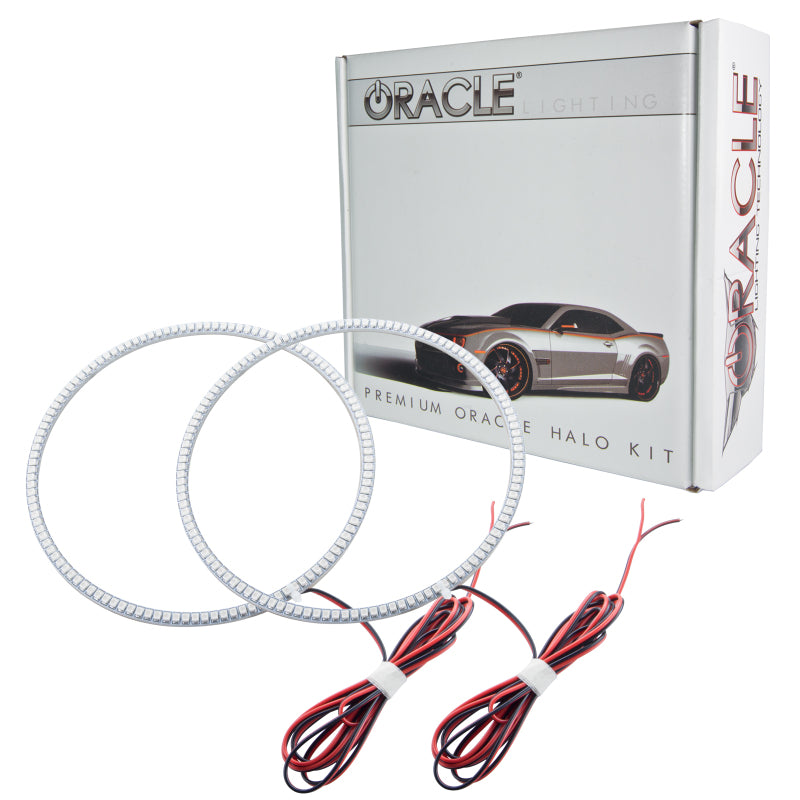 ORACLE Lighting Headlights Oracle Hummer H3 05-10 LED Halo Kit - White SEE WARRANTY