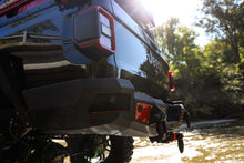 Load image into Gallery viewer, 2020-2025 Jeep Gladiator Rear Bumper Full width Sensor Cutouts Reverse Light Cutouts Texture Black Powdercoat Bodyguard Bumpers