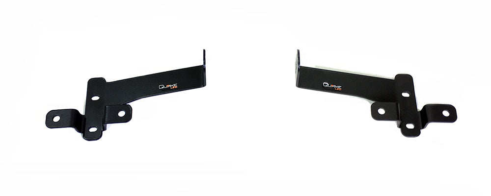Quake LED Light Bar Jeep Wrangler JL/Gladiator Dual Pod/Single 20 Inch Light Bar Hood Hinge Mount - QBJ532
