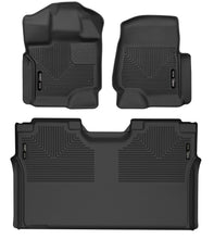 Load image into Gallery viewer, X-act Contour Front &amp; 2nd Seat Floor Liners For 2015-2024 F-150 Lightning Husky Liners