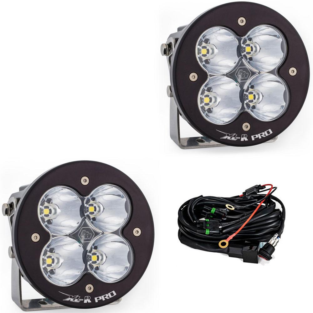 Baja Designs LED Light Pods LED Light Pods High Speed Spot Pattern Pair XL R Pro Series Baja Designs - 537801