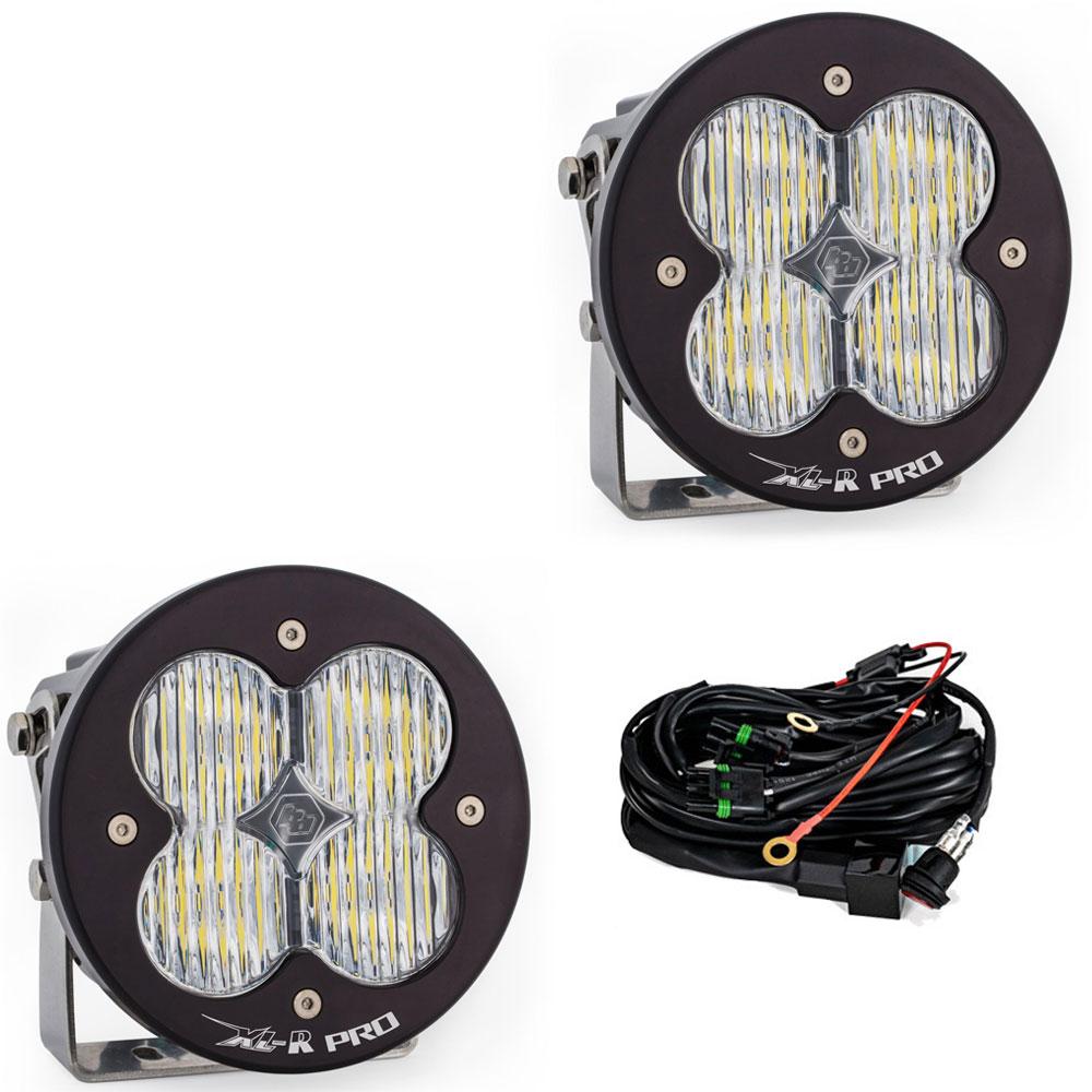 Baja Designs LED Light Pods LED Light Pods Wide Cornering Pattern Pair XL R Pro Series Baja Designs - 537805