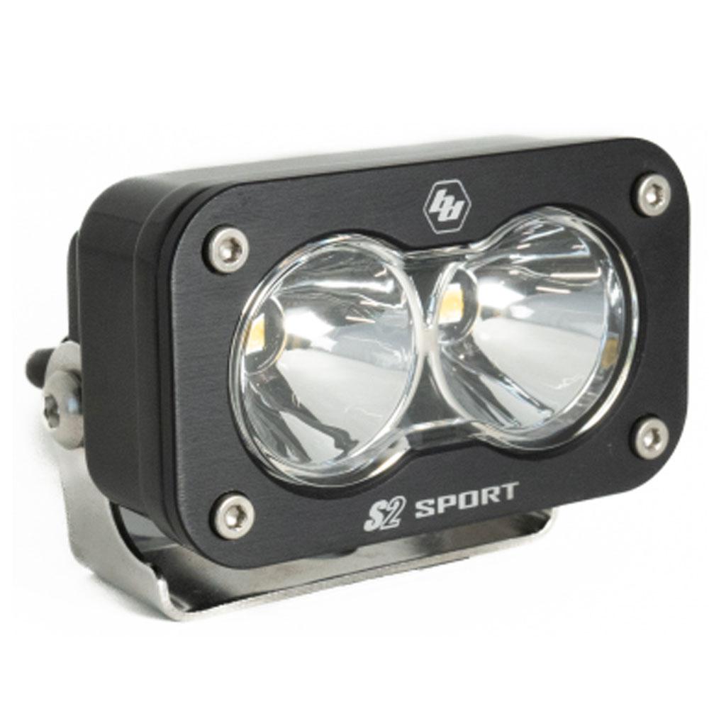 Baja Designs Work Lights LED Work Light Clear Lens Spot Pattern Each S2 Sport Baja Designs - 540001
