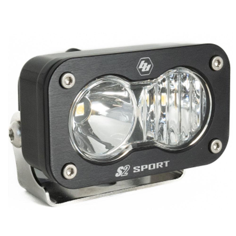 Baja Designs Work Lights LED Work Light Clear Lens Driving Combo Pattern Each S2 Sport Baja Designs - 540003