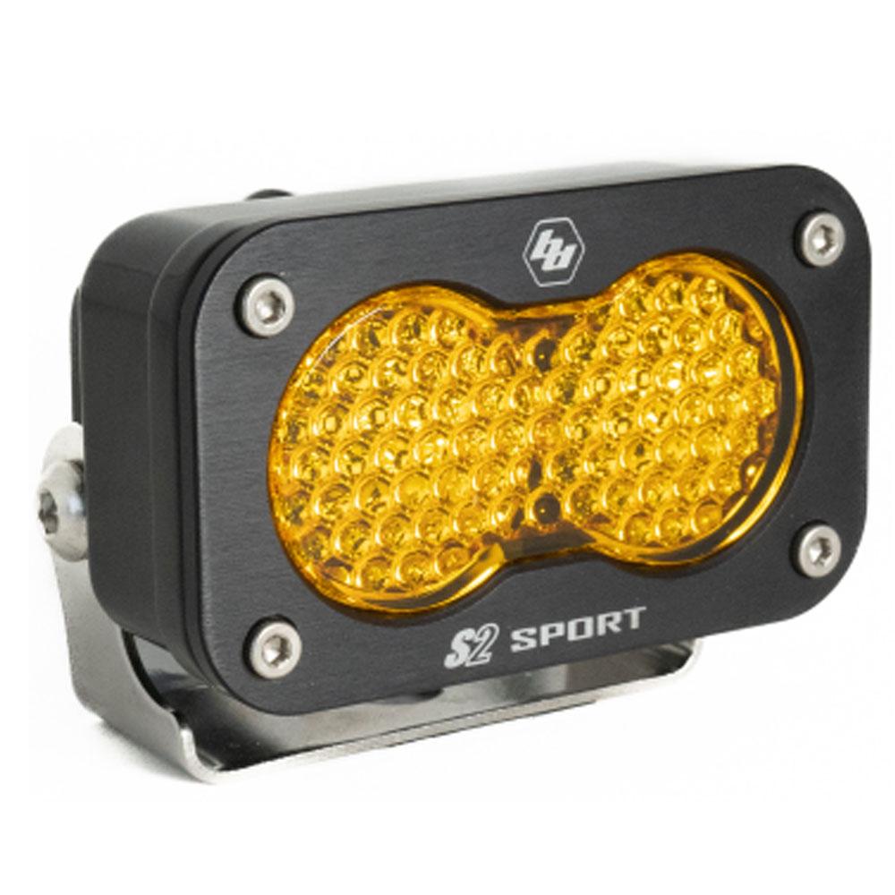 Baja Designs Work Lights LED Work Light Amber Lens Work/Scene Pattern Each S2 Sport Baja Designs - 540016