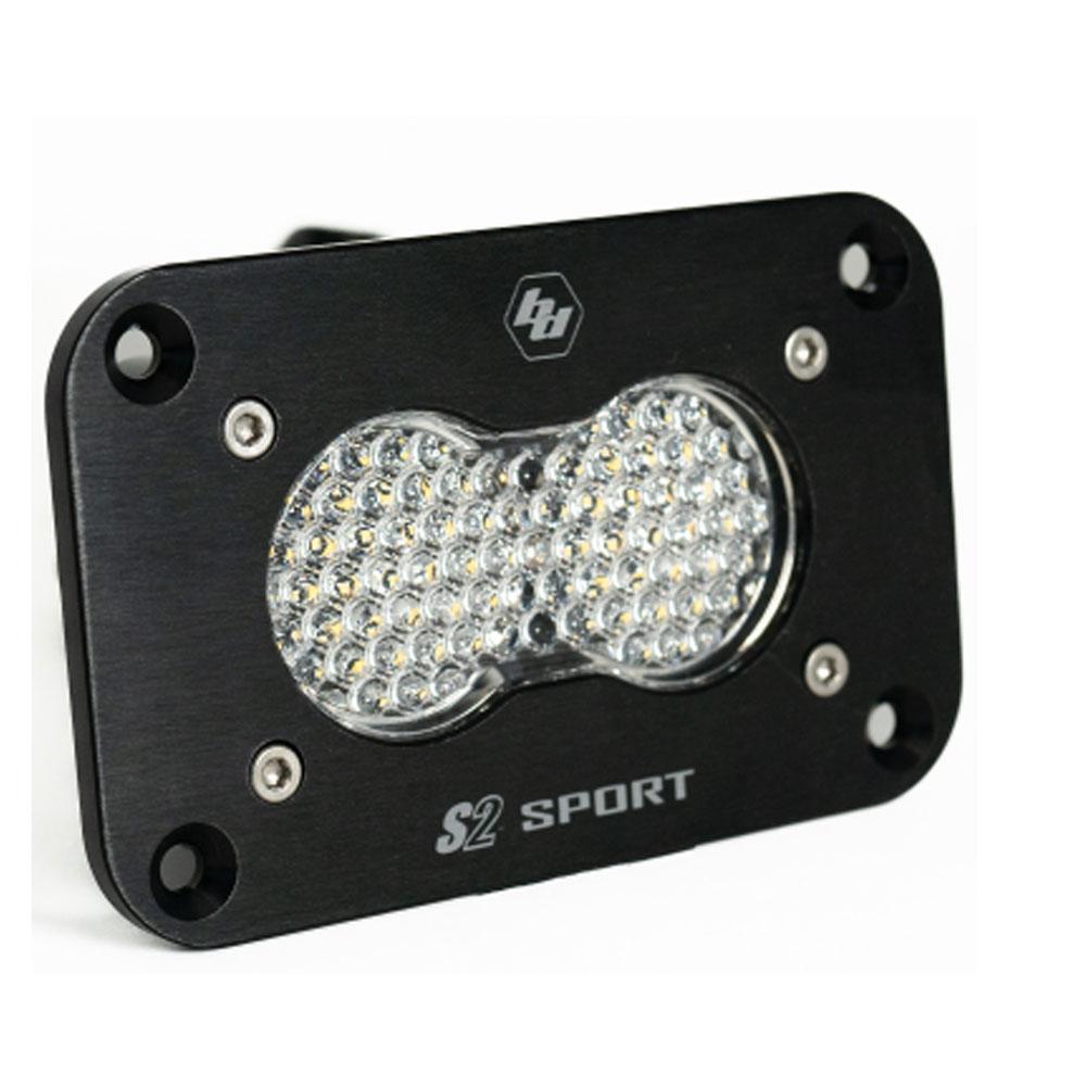 Baja Designs Work Lights LED Work Light Clear Lens Work/Scene Pattern Flush Mount Each S2 Sport Baja Designs - 541006