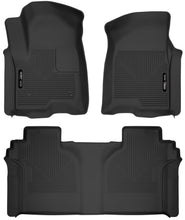 Load image into Gallery viewer, X-act Contour Front &amp; 2nd Seat Floor Liners For 2019-2026 Silverado 1500/1500 LTD/2500 HD/3500 HD, Sierra 1500/1500 Limited/2500 HD/3500 HD Crew Cab Husky Liners