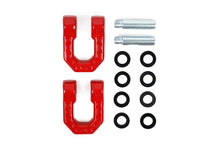 Load image into Gallery viewer, DV8 Offroad Bumper Accessories DV8 Offroad Elite Series D-Ring Shackles - Pair (Red)