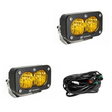 Load image into Gallery viewer, LED Work Light Amber Lens Wide Cornering Pattern Pair S2 Sport Baja Designs