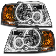 Load image into Gallery viewer, ORACLE Lighting Headlights Oracle 03-06 Ford Expedition SMD HL - Chrome - ColorSHIFT w/ BC1 Controller