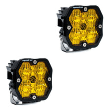 Load image into Gallery viewer, Squadron 2.0 Sport Black LED Auxiliary Light Pod Pair (No Harness) Universal Baja Amber Wide Cornering Baja Designs
