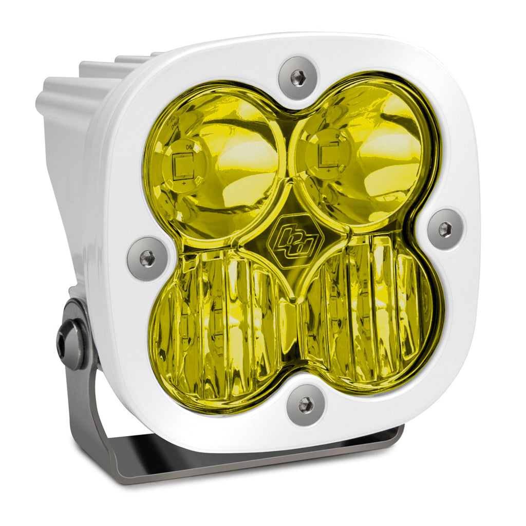 Baja Designs LED Light Pods LED Light Pod Driving/Combo Pattern Amber White Squadron Sport Baja Designs - 550013WT