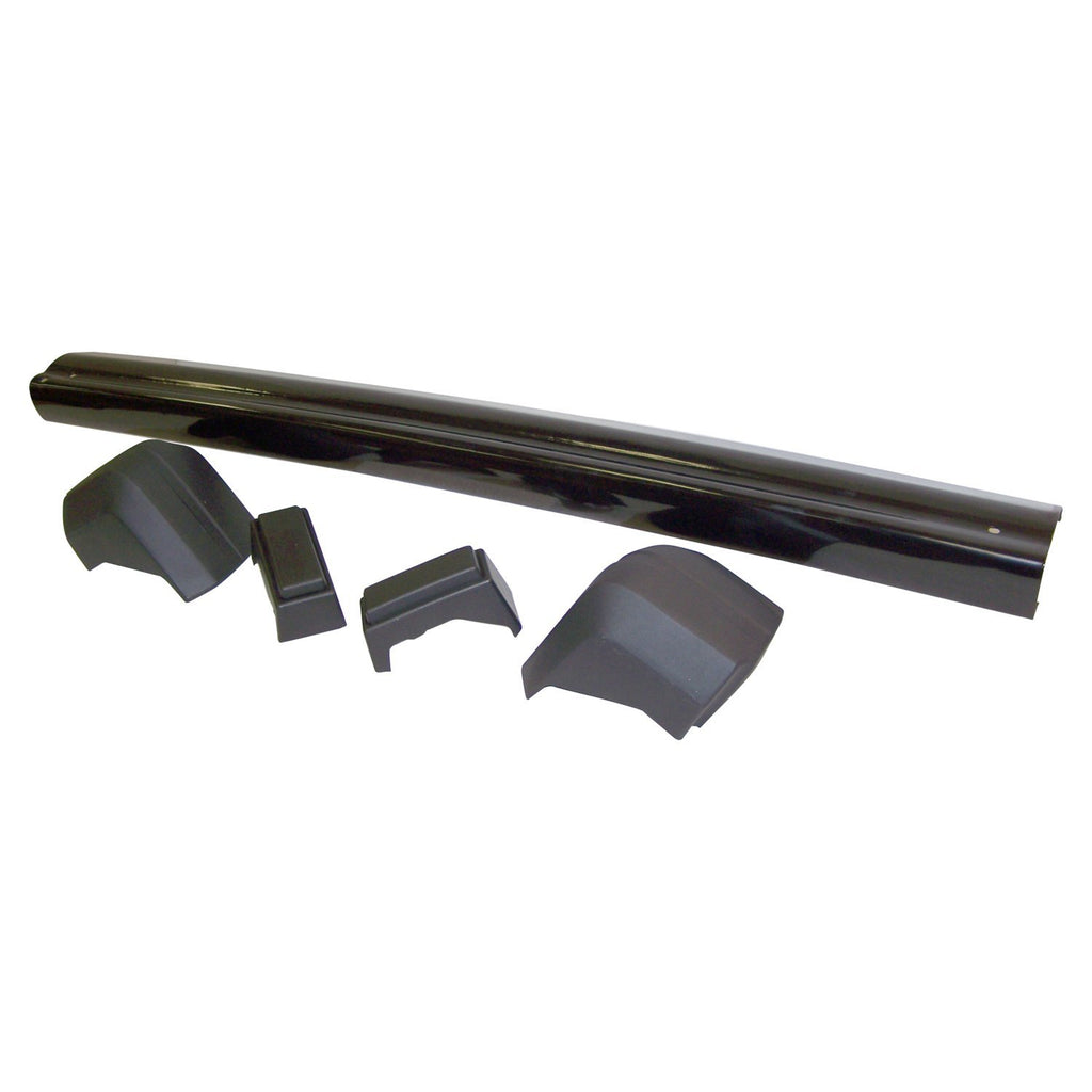 5-Piece Black Rear Bumper Kit for 1984-1996 Jeep XJ Cherokee Crown Automotive