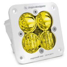 Load image into Gallery viewer, Baja Designs LED Light Pods Flush Mount LED Light Pod White Amber Lens Driving/Combo Pattern Squadron Sport Baja Designs - 551013WT