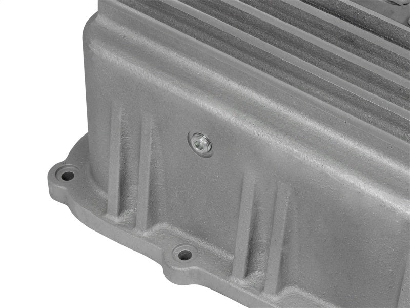 aFe Diff Covers afe Transmission Pan (Raw); Ford Trucks 6R140 11-14 V8-6.7L (td)