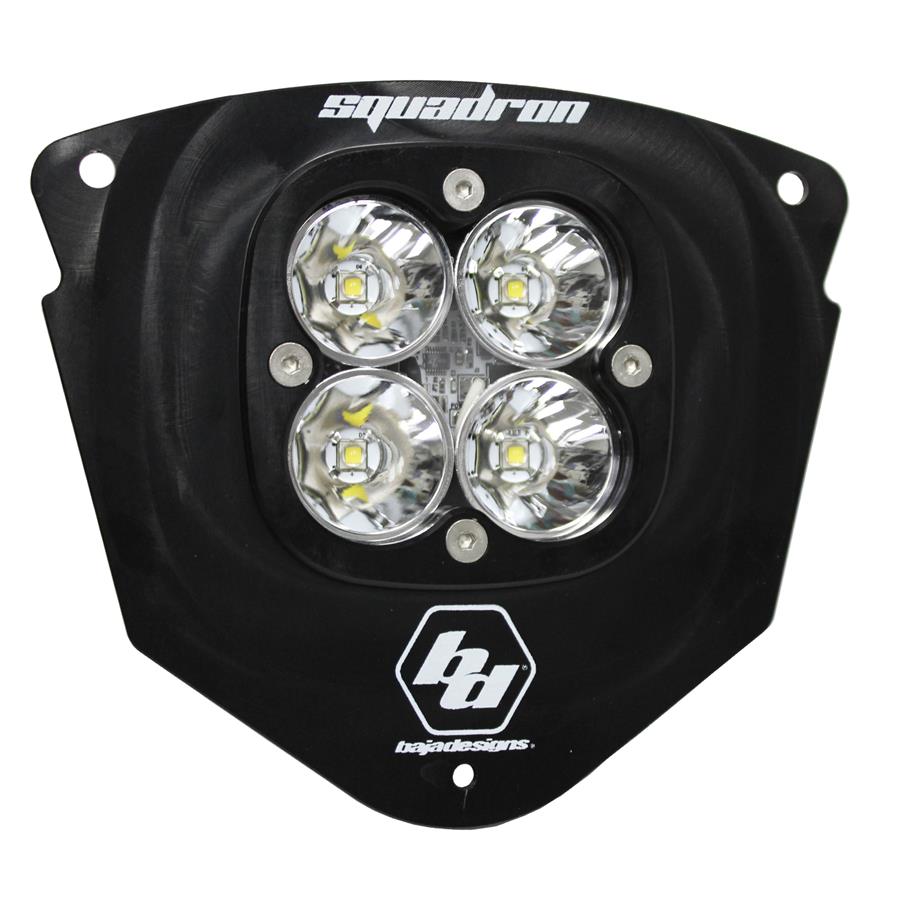 Baja Designs LED Light Pods KTM Headlight Kit AC 05-07 Black Squadron Sport Baja Designs - 557041AC