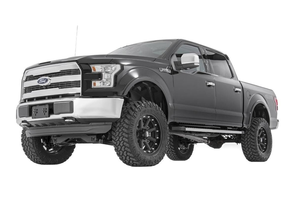 Rough Country Lift Kits 6 Inch Suspension Lift Kit Lifted Struts & V2 Shocks 15-20 F-150 4WD Rough Country - 55771