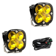 Load image into Gallery viewer, Baja Designs LED Light Pods LED Light Pods Amber Lens Spot Pair Squadron Sport Baja Designs - 557811