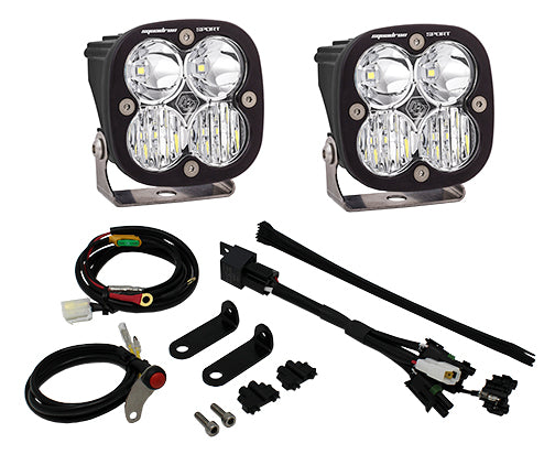 Baja Designs LED Light Pods Triumph Tiger 800XC LED Adventure Bike Kit Squadron Sport Baja Designs - 558003