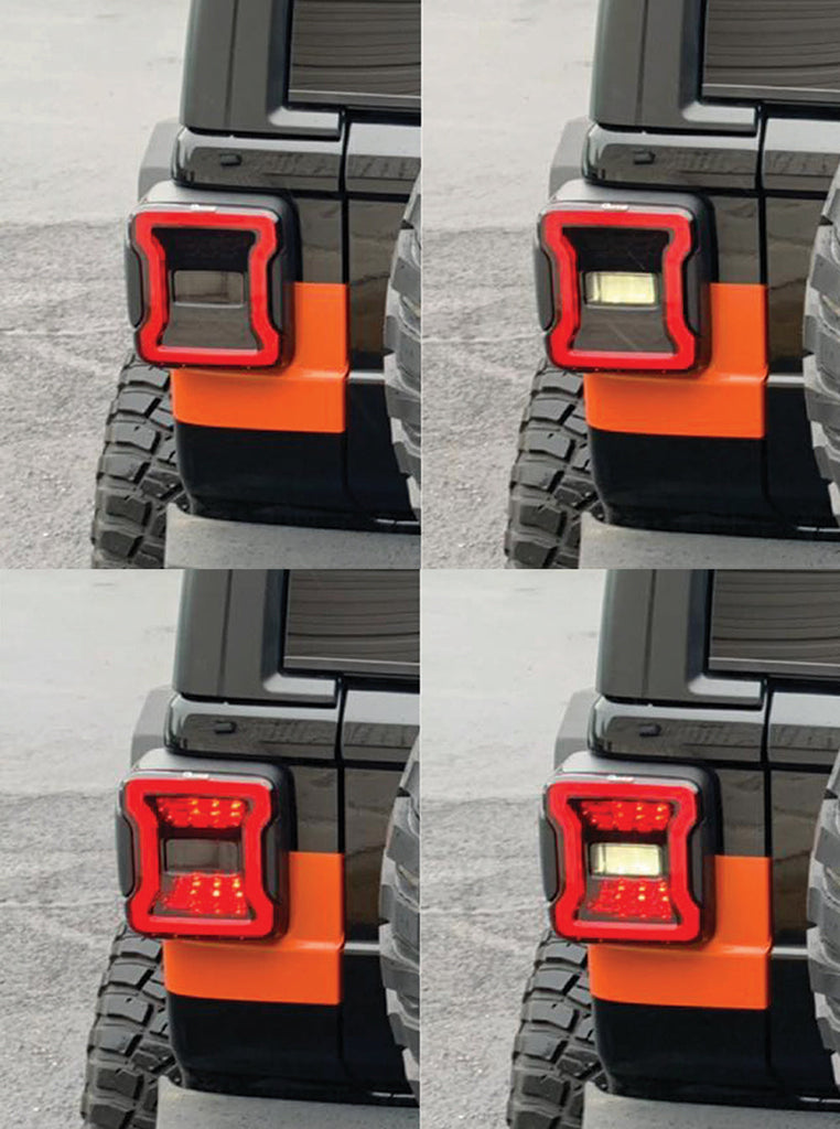 Quake LED Tail Light You gotta check out Quake LED's new Jeep Wrangler JL tail lights - QTE558