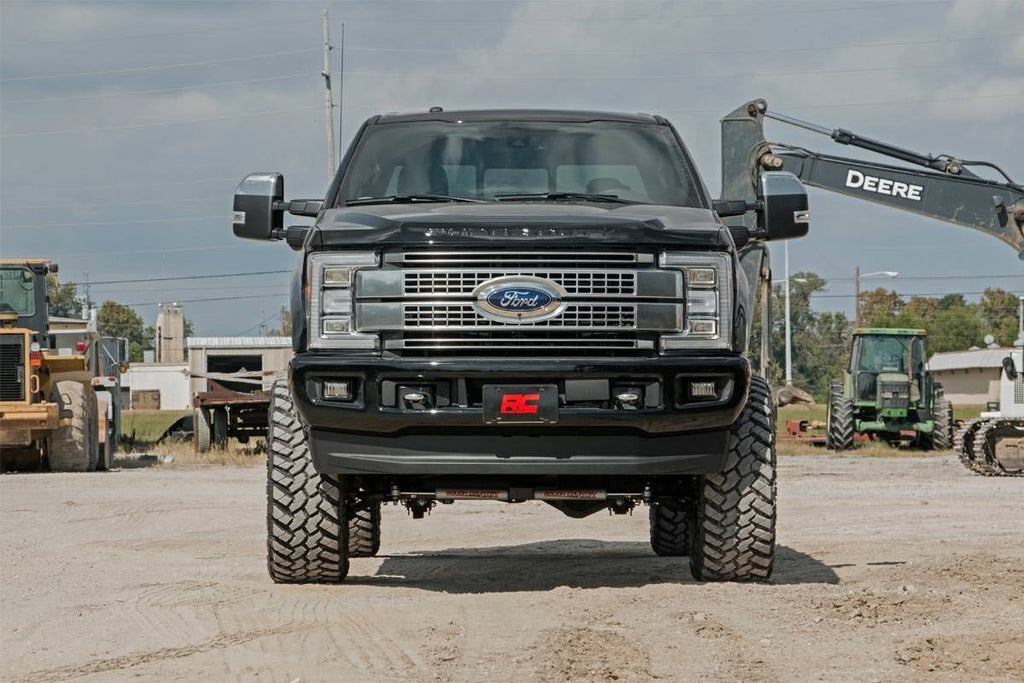 Rough Country Lift Kits 6 Inch Ford 4-Link Suspension Lift Kit 17-19 F-250 4WD Diesel w/Overloads Rough Country - 56050