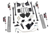 Load image into Gallery viewer, 6 Inch Ford 4-Link Suspension Lift Kit Vertex Reservoir Shocks 11-14 F-250 4WD Overloads Rough Country
