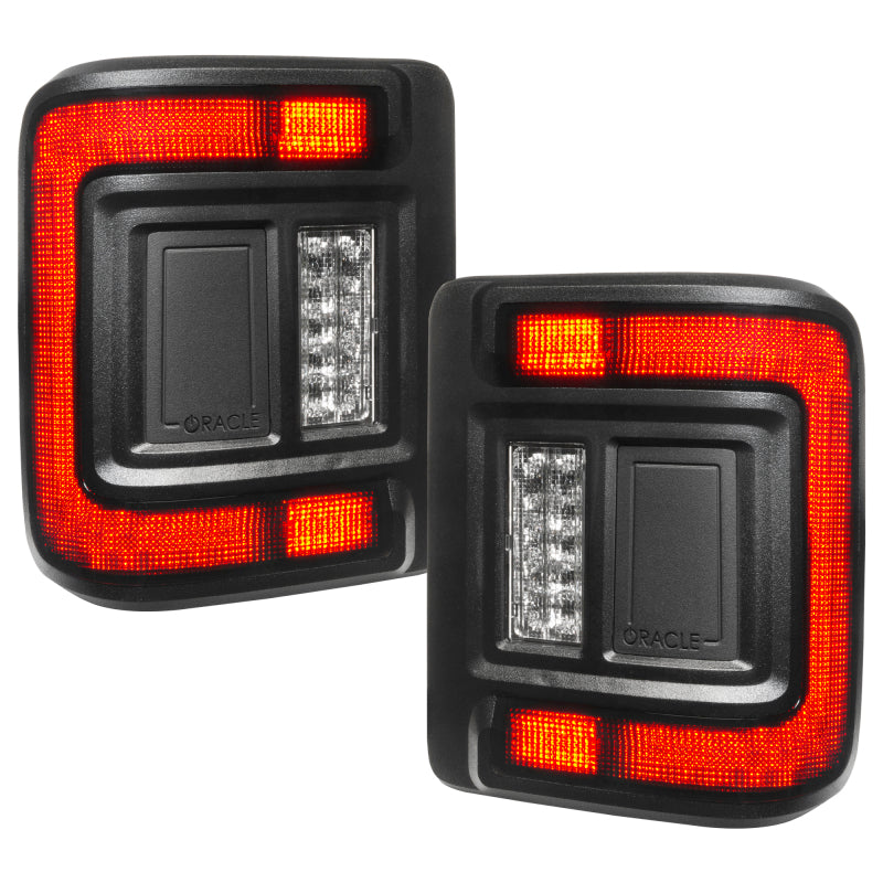 ORACLE Lighting Tail Lights Oracle 2018+ Jeep Wrangler Rubicon/Sport LED Flush Mount Tail Light - Tinted
