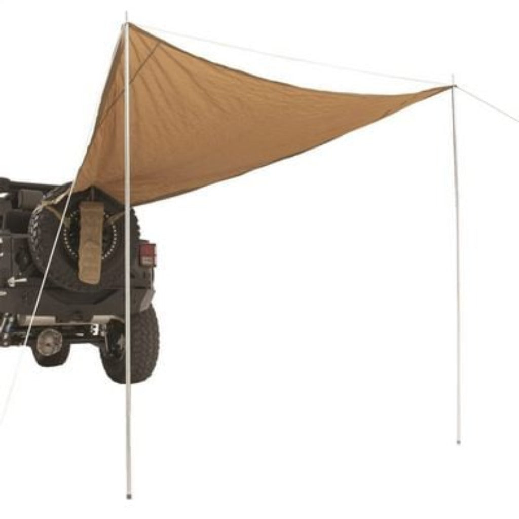 Smittybilt Awning Gear Trail Shade 10 X 6 Fits Up To A 37 Inch Tire Coyote Tan Smittybilt - 5662424