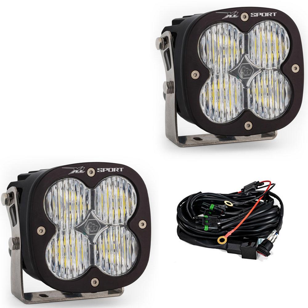 Baja Designs LED Light Pods LED Light Pods Wide Cornering Pattern Pair XL Sport Series Baja Designs - 567805