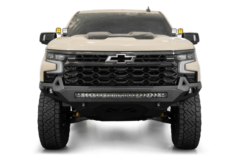 Addictive Desert Designs Bumpers - Steel Addictive Desert Designs 2022+ Chevy Silverado 1500 ZR2 Stealth Fighter Front Bumper