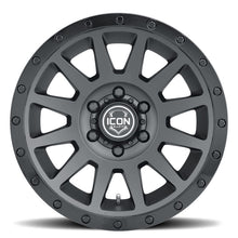 Load image into Gallery viewer, ICON Wheels - Cast ICON Compression 18x9 6x5.5 0mm Offset 5in BS 106.1mm Bore Double Black Wheel